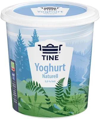 Yoghurt Naturell 850g Tine