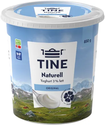 YOGHURT NATURELL 850G TINE YOGHURT NATURELL 850G TINE