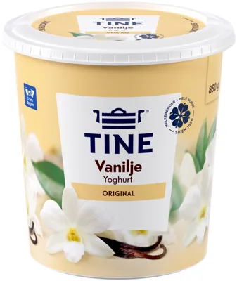 Yoghurt Vanilje 850g Tine