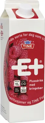 Energidrikk Bringebær 1/2l Tine