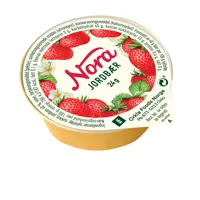 Jordbærsylt Porsj 24g Nora