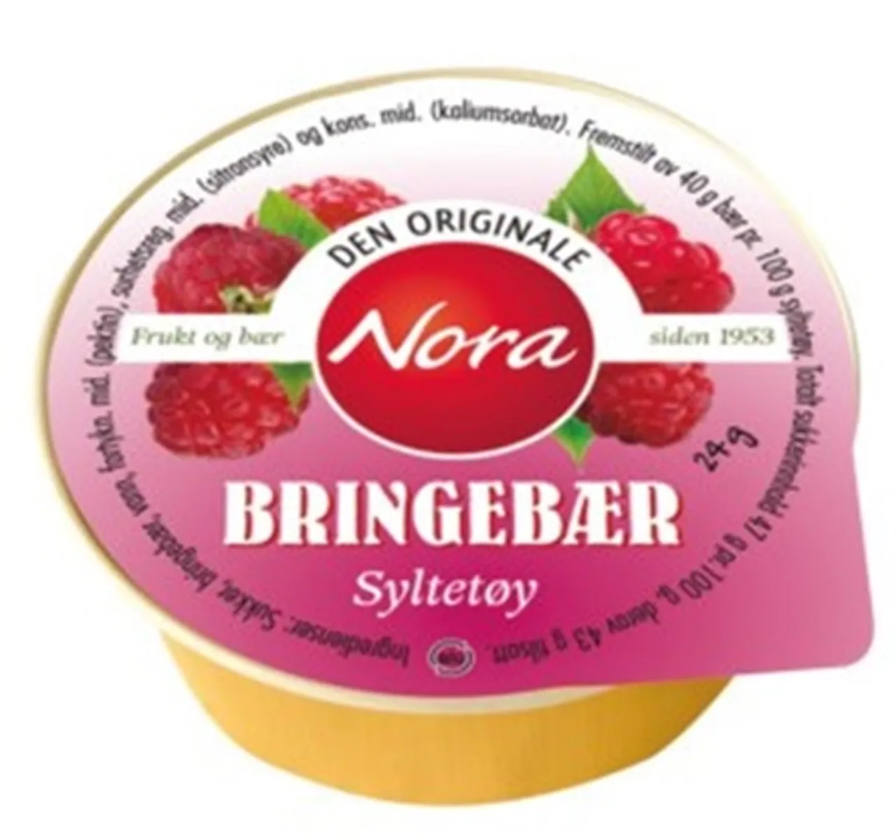 BRINGEBÆRSYLT PORSJ 24G NORA