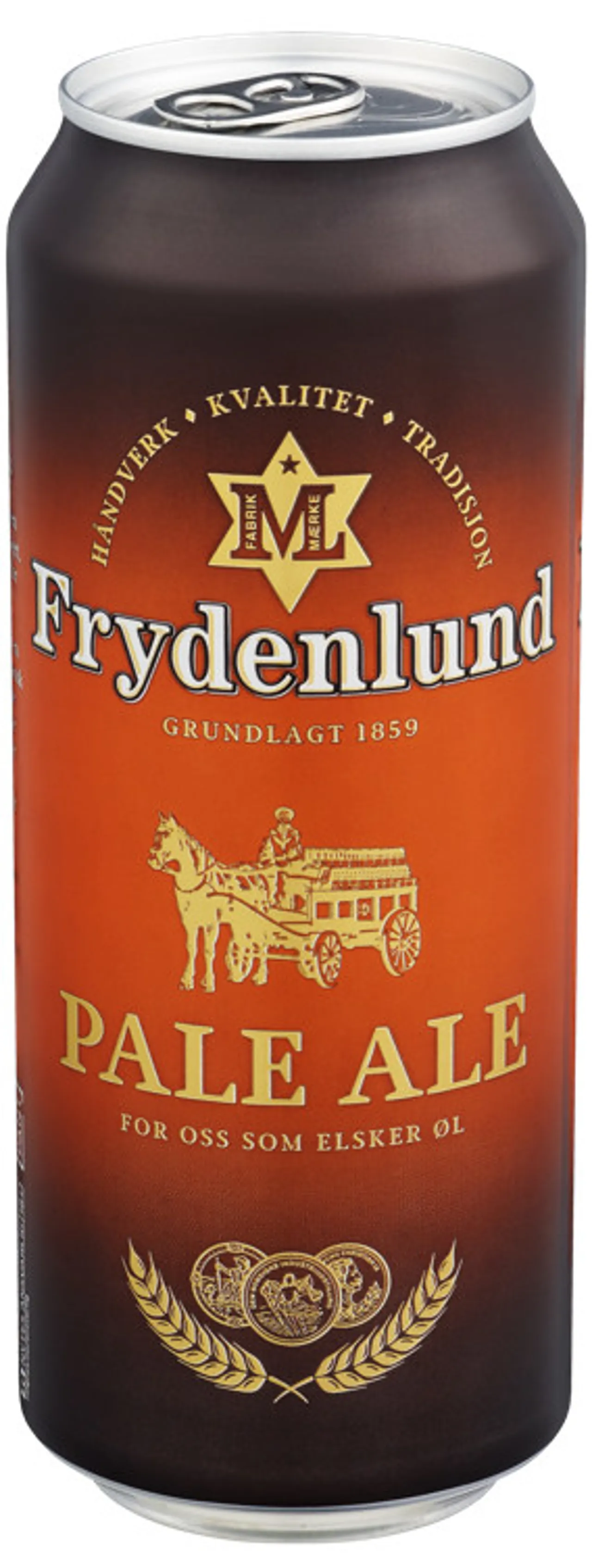 FRYDENLUND PALE ALE, 4,5% 0,50