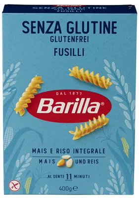 Barilla Pasta Fusilli Glutenfri 14x400g