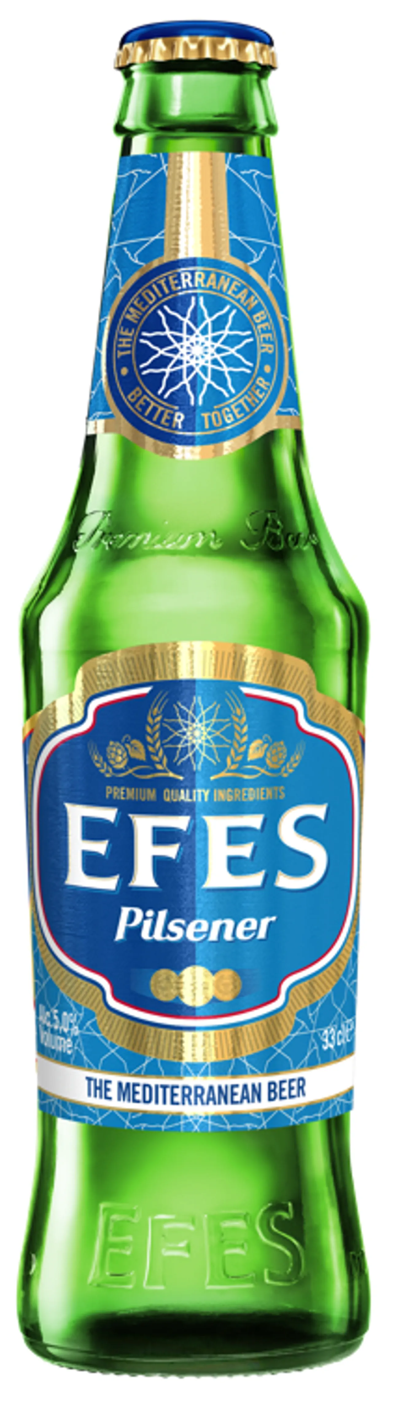 EFES PILSENER LAGERØL 5% 33CL