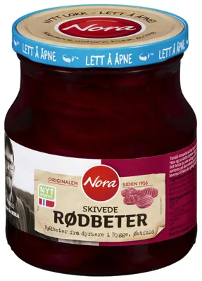 SKIVEDE RØDBETER 580G SKIVEDE RØDBETER 580G