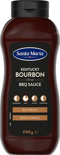 Bourbon Bbq Sauce 1100g Santa Maria