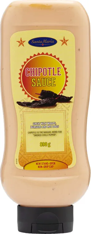 CHIPOTLE SAUCE 890G SANTA MARIA CHIPOTLE SAUCE 890G SANTA MARIA