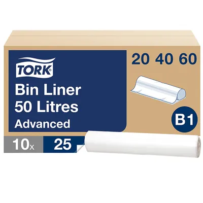 Avfallspose 50 L. Avf.Pose Tork