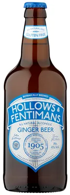 Fentimans And Hollows Ginger Beer 4% 8x50cl
