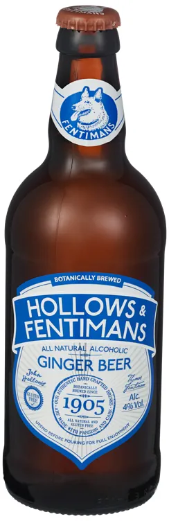 FENTIMANS AND HOLLOWS GINGER BEER 4% 8X50CL FENTIMANS AND HOLLOWS GINGER BEER 4% 8X50CL