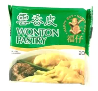FROZEN WONTON PASTRY YELLOW 60X200G