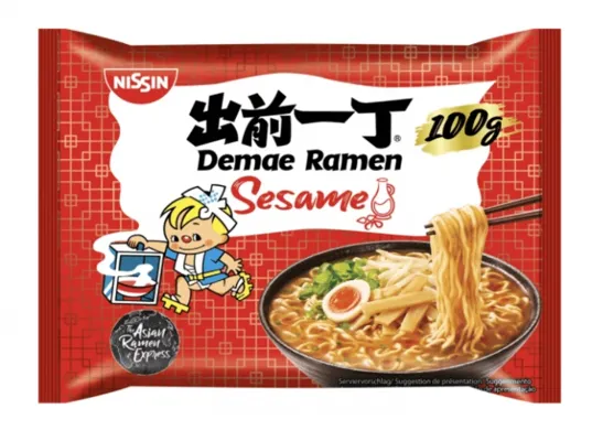 NOODLE WITH SESAME OIL 30X100G NOODLE WITH SESAME OIL 30X100G
