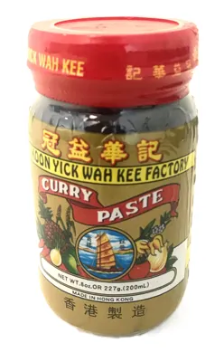 CURRY PASTE (KOOH YICK WAH KEE) 227G CURRY PASTE (KOOH YICK WAH KEE) 227G