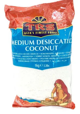 KOKOSMASSE (MEDIUM DESICCATED COCONUT) 1KG (101122) KOKOSMASSE (MEDIUM DESICCATED COCONUT) 1KG (101122)