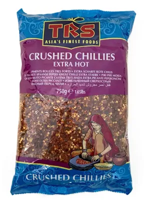 Crushed Chillies Extra Hot Trs 750g (101048)