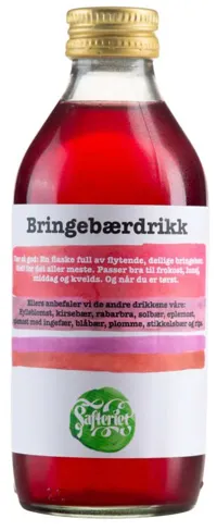 BRINGEBÆRDRIKK ØKOLOGISK 0,25L