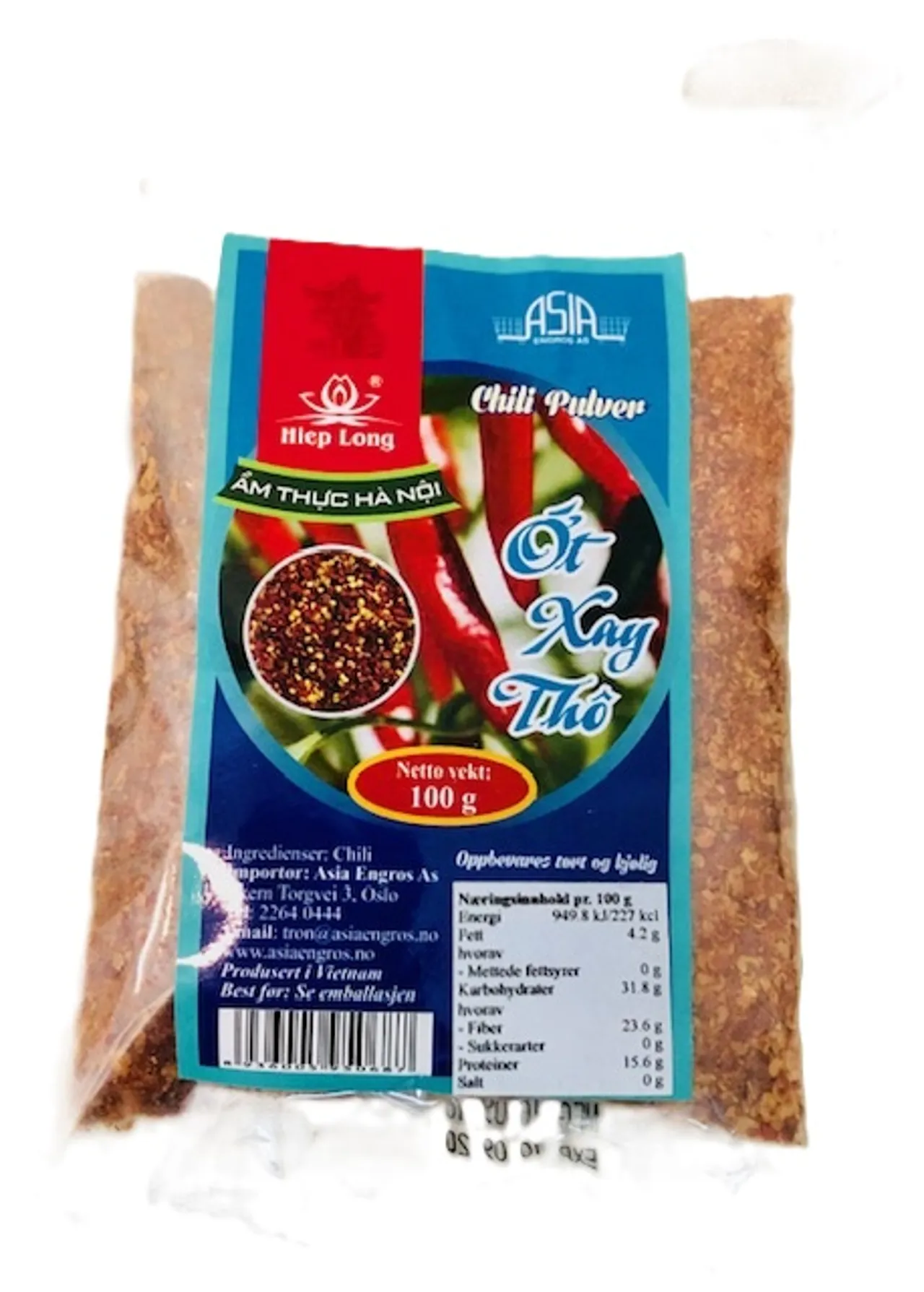CHILI GROUND POWDER (V/A) 100G
