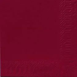 SERV.3L 40CM VINRØD 125X8STK SERV.3L 40CM VINRØD 125X8STK