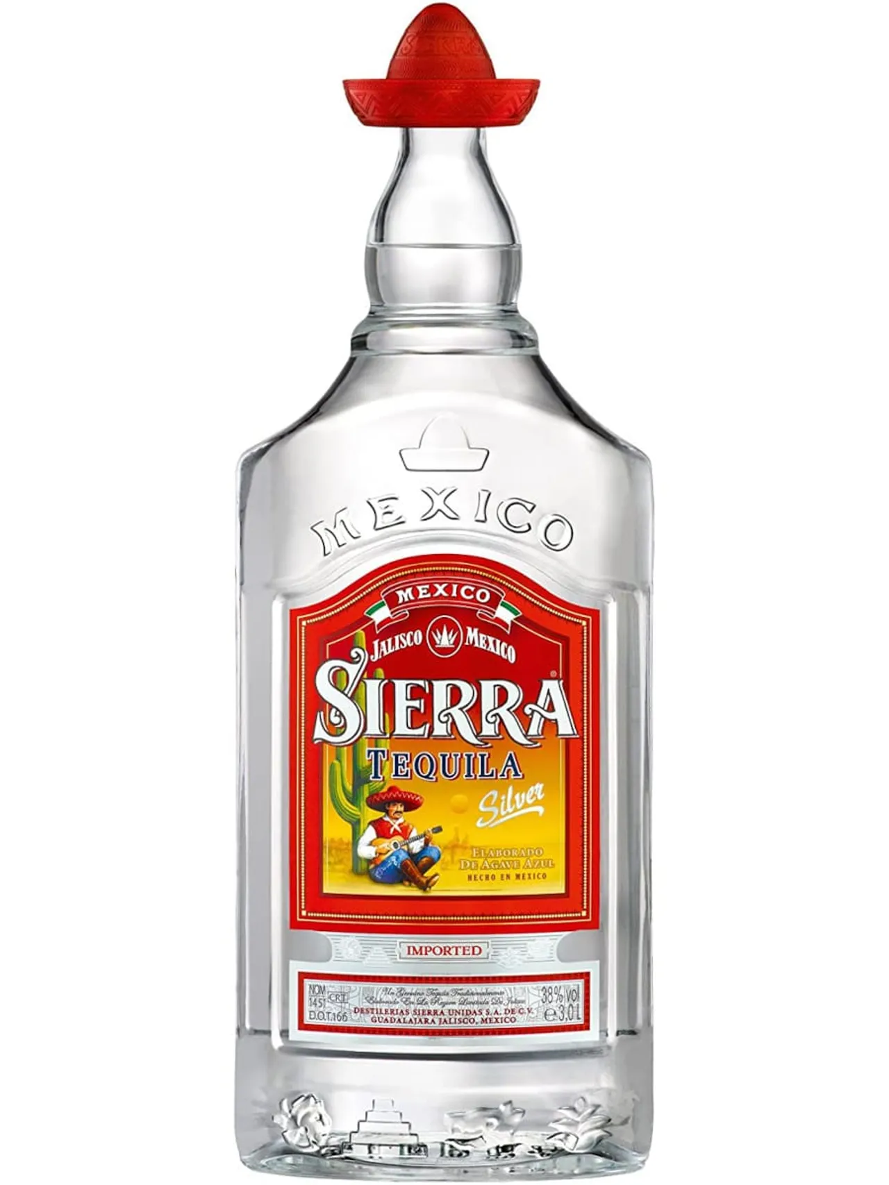 TEQUILA SIERRA 38% 3L