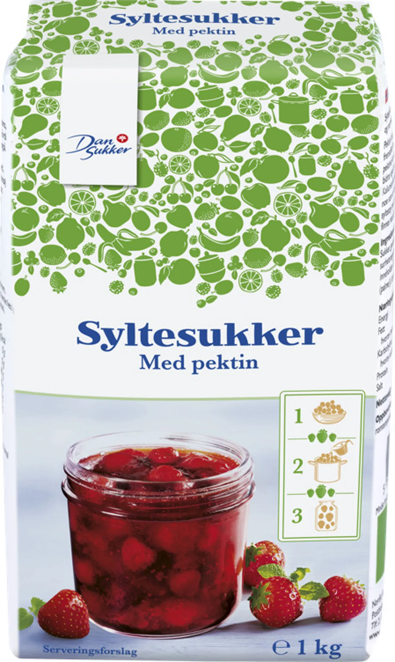 SYLTESUKKER 1KG SØTN.KONSERV