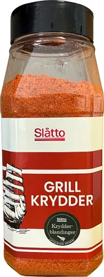 Grillkrydder Strø 450g Slåtto