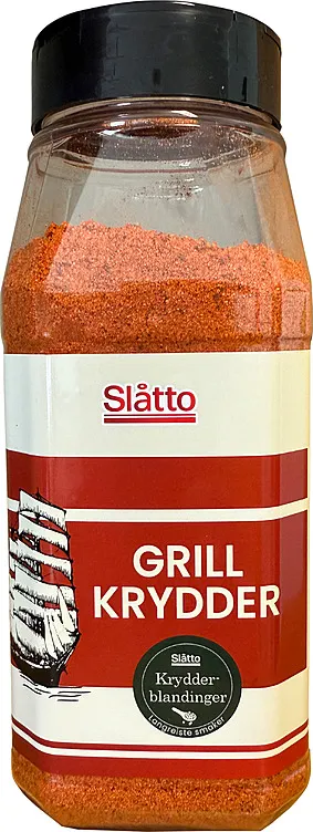 Grillkrydder Strø 450g Slåtto
