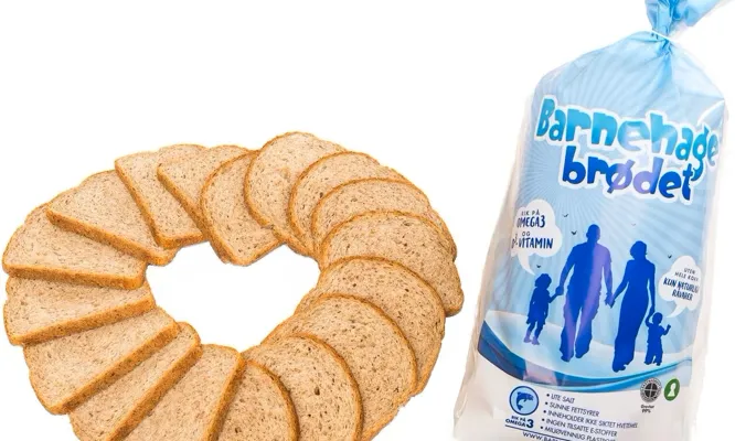Barnehagebrødet 750grx9 Stk Pr Krt