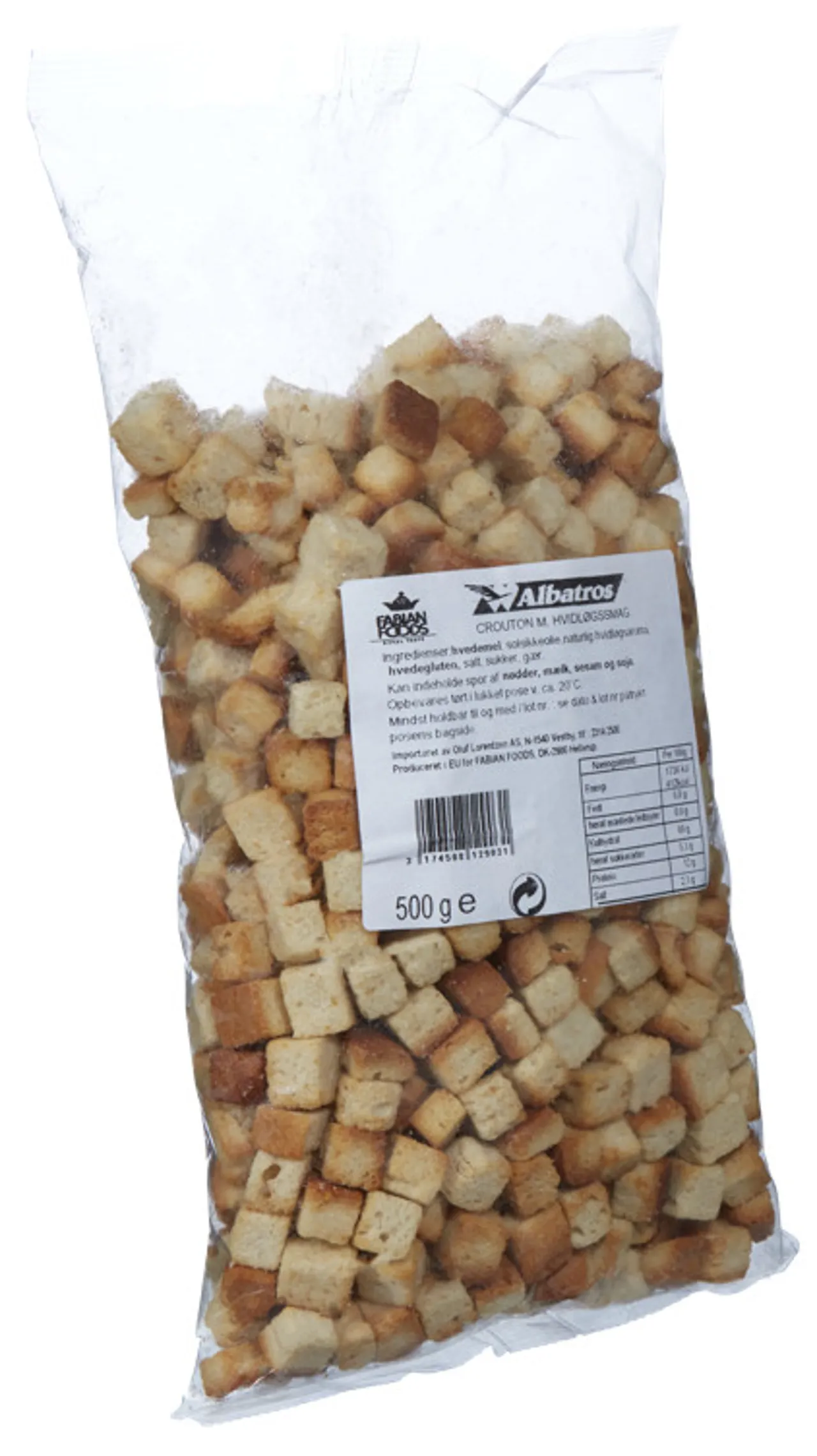 KRUTONGER HVITLØK 500G ALBATROS