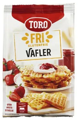 Vafler Glutenfrie 242g Toro