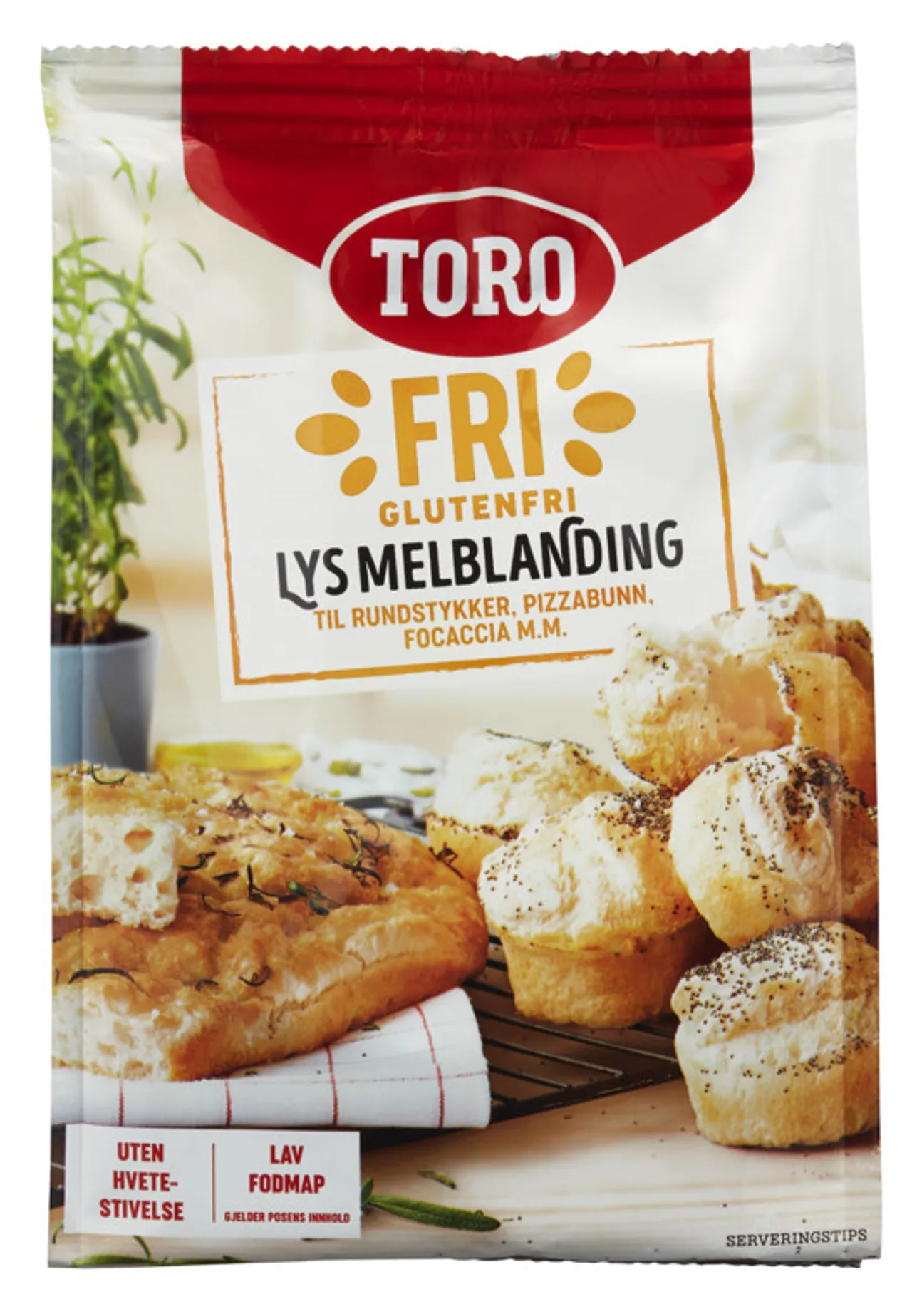 MELBLANDING LYS GLUTENFRI TORO