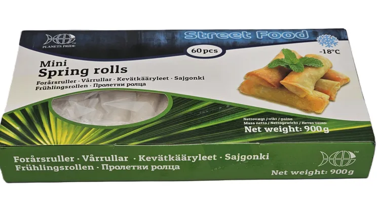 Vårrull Mini Vegetar Fryst Pp 9 Kg