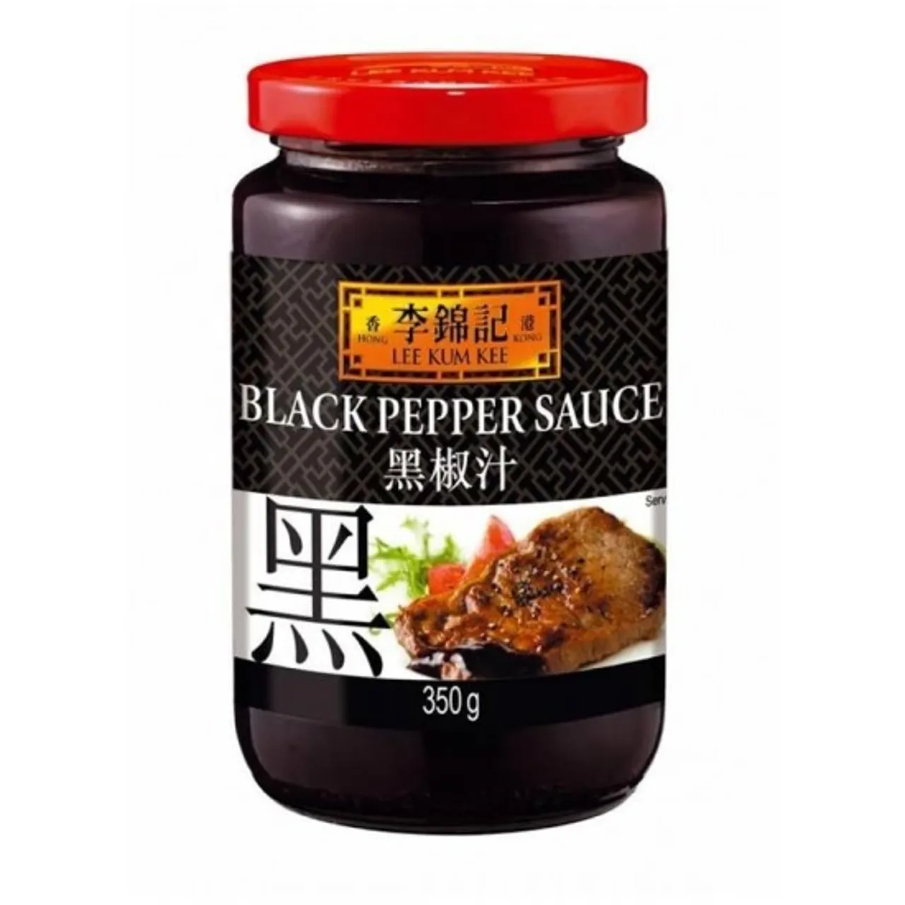 LKK Black Pepper Sauce, 12 x 350 g