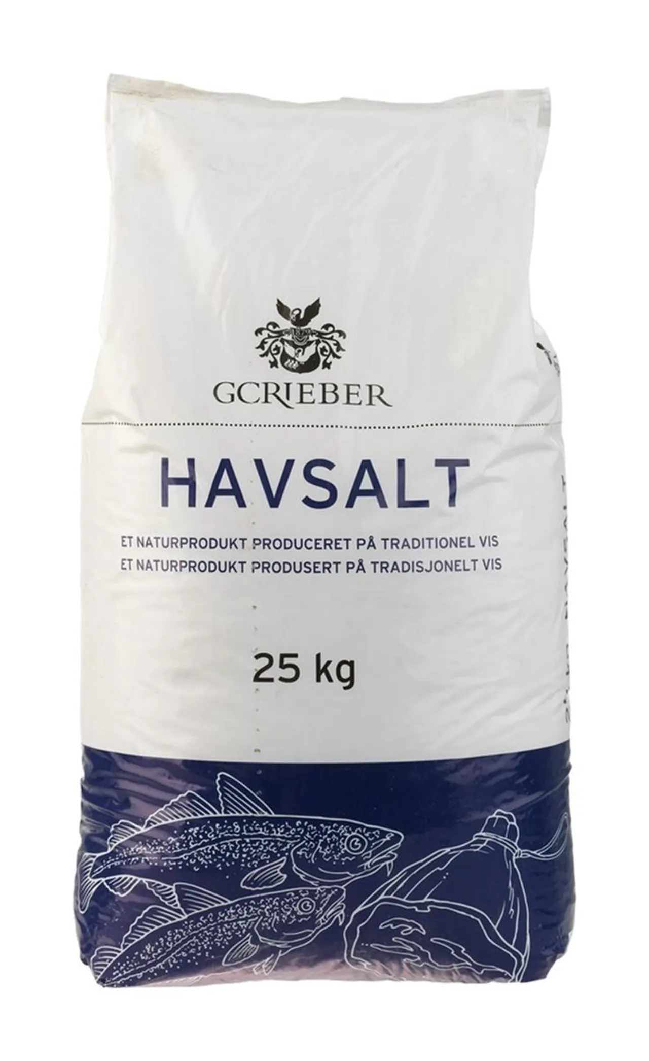 HAVSALT, GROVT 25KG RIEBER