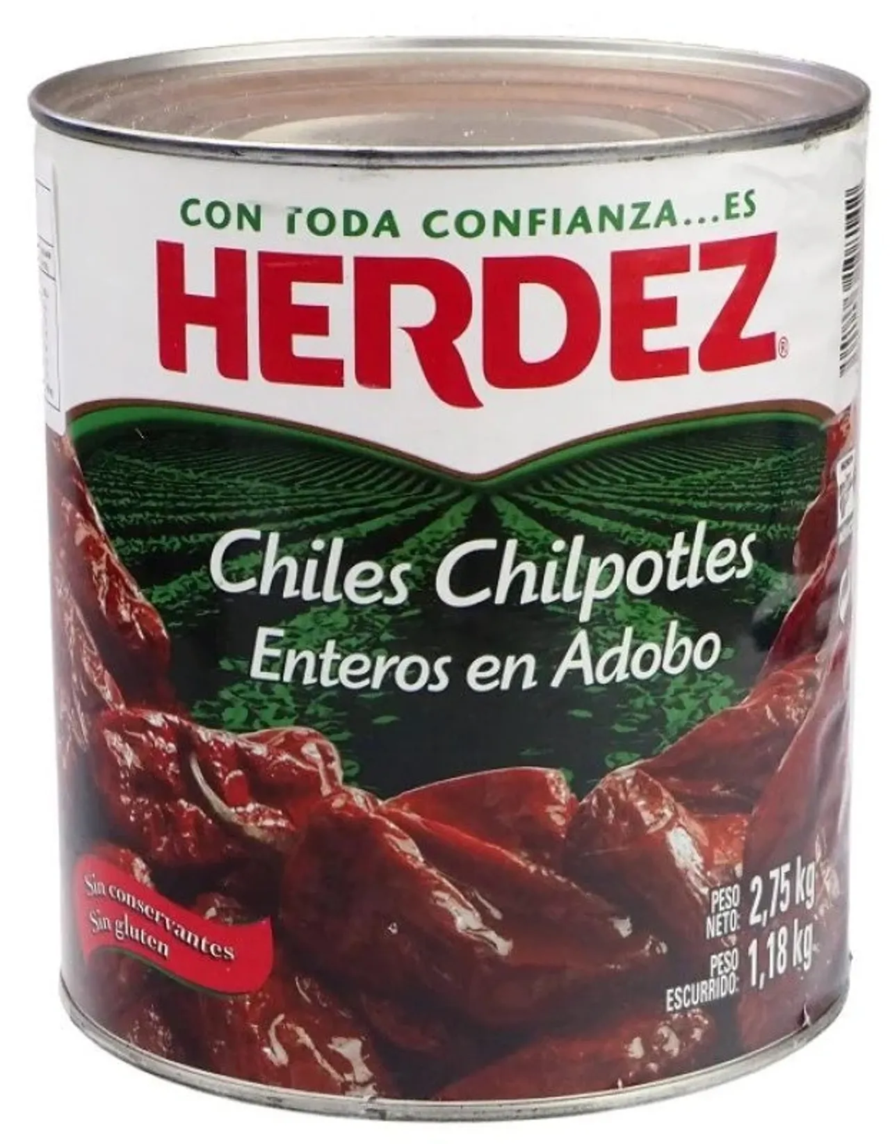 CHIPOTLE ADOBO 2,8KG HERMETISK