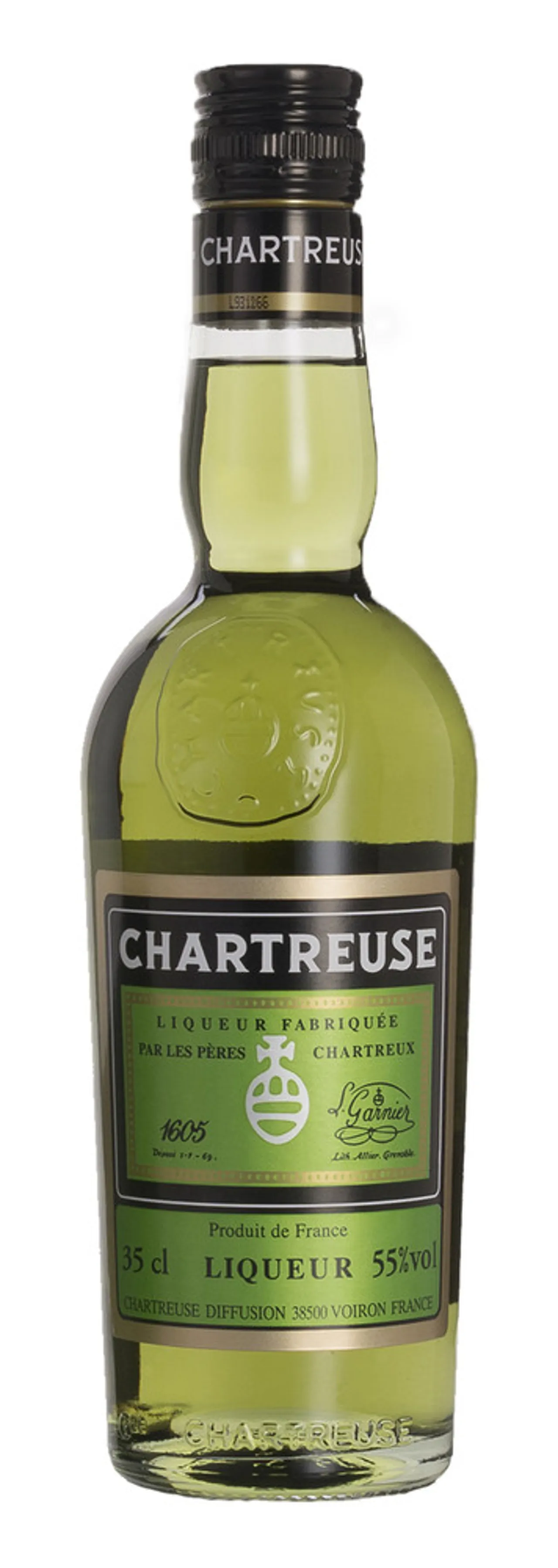 CHARTREUSE GRØNN 43% 35CL