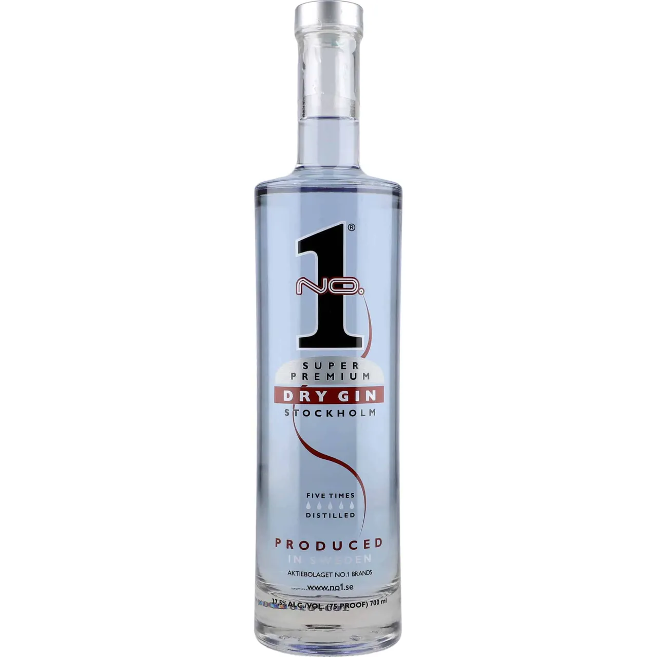 NO.1 PREMIUM DRY GIN 37,5% 70CL