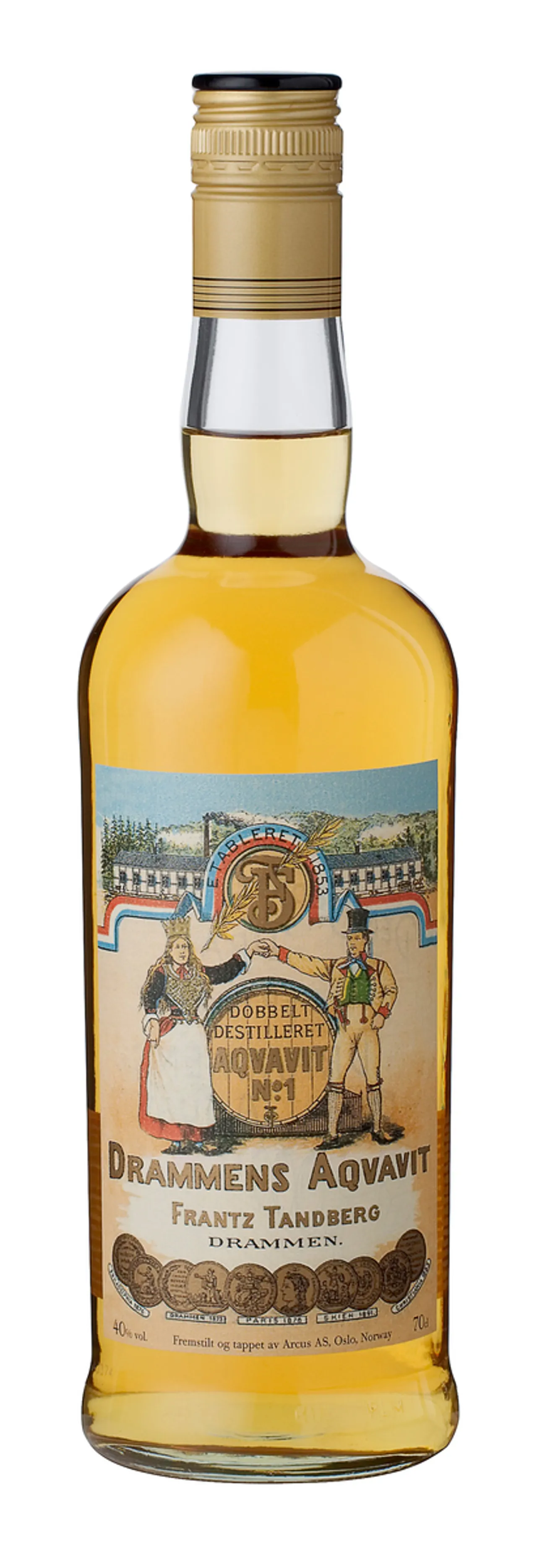 DRAMMENS AQUAVIT 40% 70CL