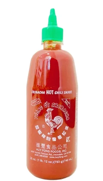 SRIRACHA CHILLISAUCE USA HUYFONG 740ML SRIRACHA CHILLISAUCE USA HUYFONG 740ML