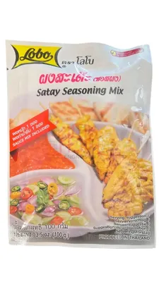Satay Krydder Mix 100g Lobo