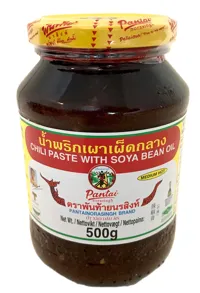 CHILLIPASTA M/SOYAOLJE MEDIUM 500G