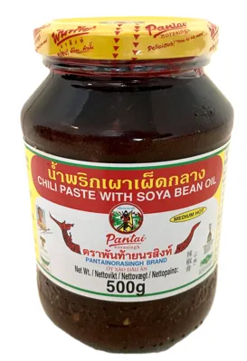 CHILLIPASTA M/SOYAOLJE MEDIUM 500G CHILLIPASTA M/SOYAOLJE MEDIUM 500G