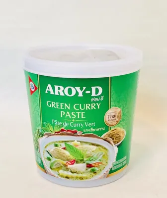 Curry Pasta Grønn 400g Aroy-D