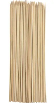 Stekespidd Bambus 7" 180mm 100stk
