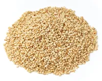 SESAMFRØ HVITE, RISTET, 1KG