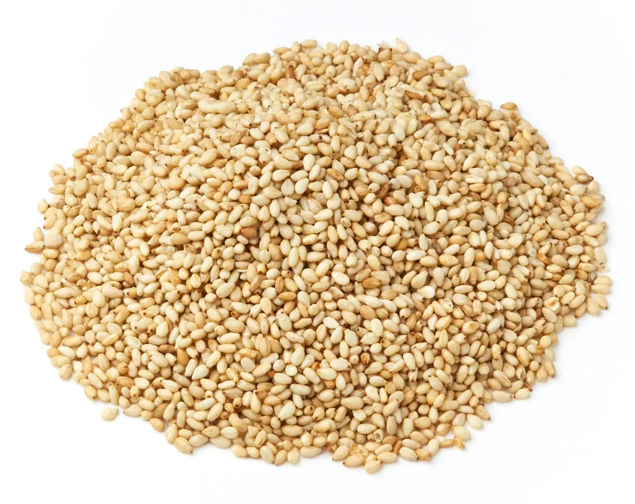 SESAMFRØ HVITE, RISTET, 1KG