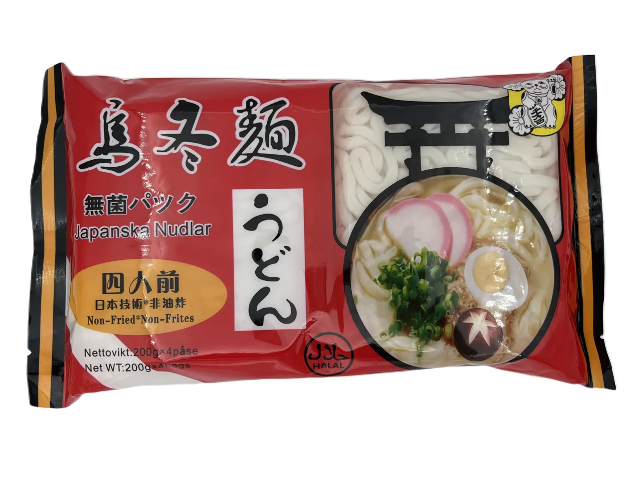 UDON NOODLE 4 PLATER A 200G 800G