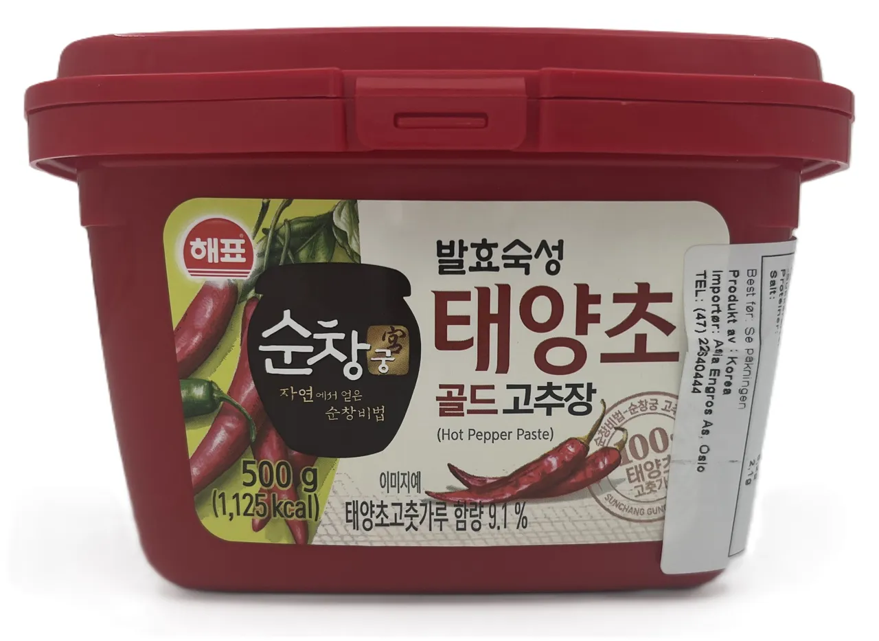 KOREAN RED PEPPER PASTE GOCHUJAN 500G
