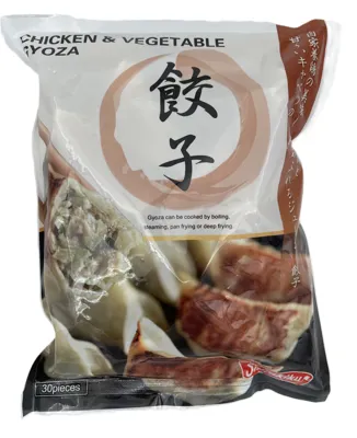 FROZEN GYOZA CHICKEN & VEGETABLE 600G FROZEN GYOZA CHICKEN & VEGETABLE 600G