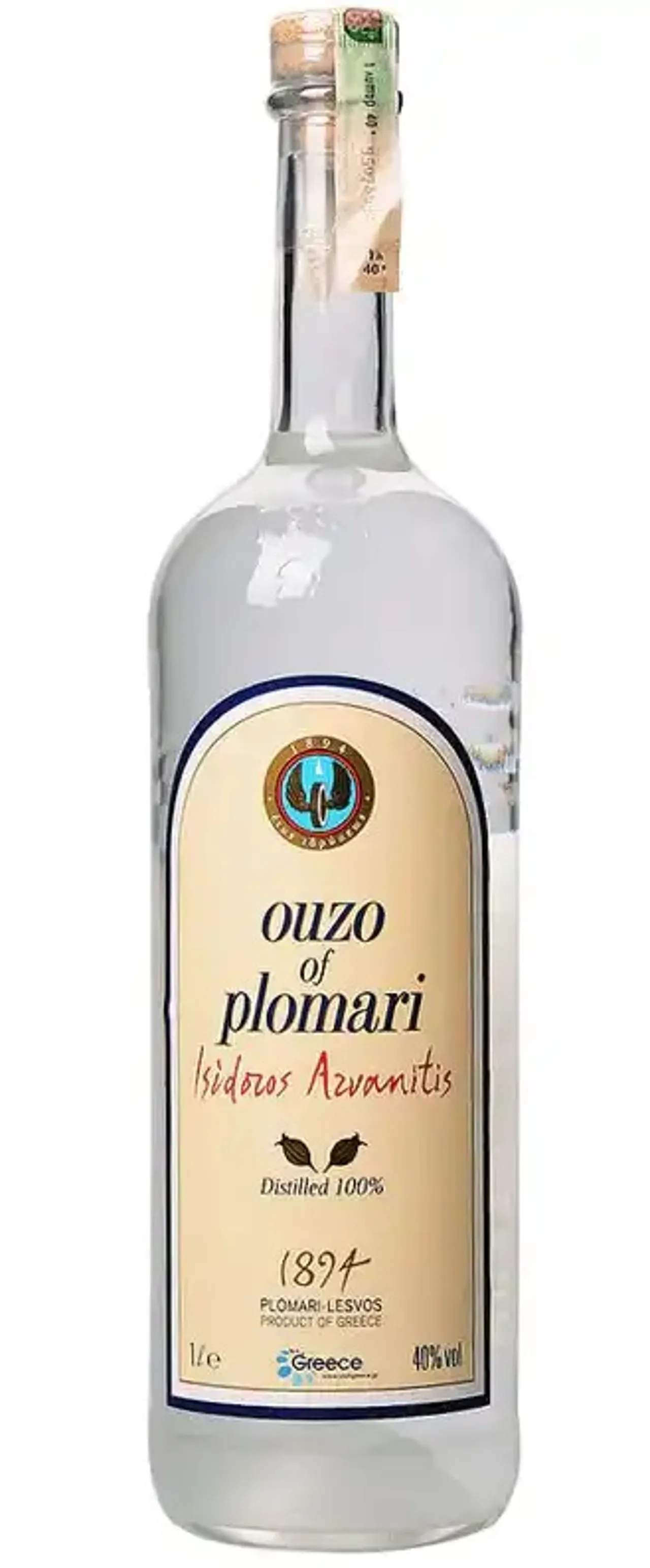 OUZO OF PLOMARI 40% 70CL